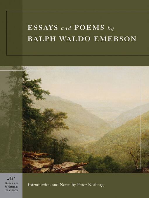Title details for Essays and Poems by Ralph Waldo Emerson (Barnes & Noble Classics Series) by Peter Norberg - Wait list